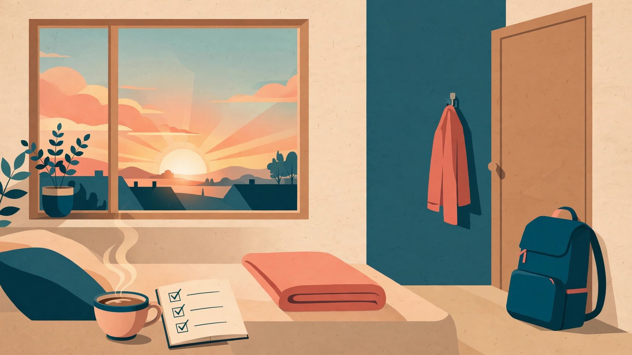 A Morning Routine That Survives University Life