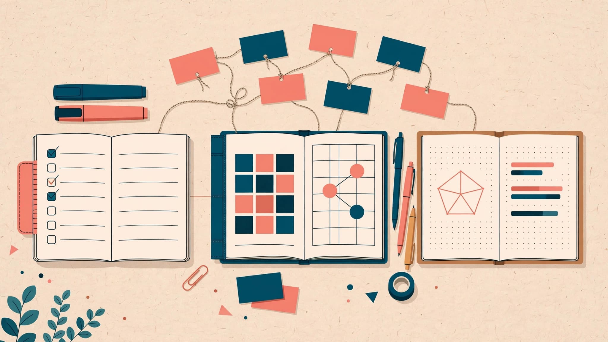 Note-Taking Methods Compared: Cornell, Zettelkasten, and Plain Notes